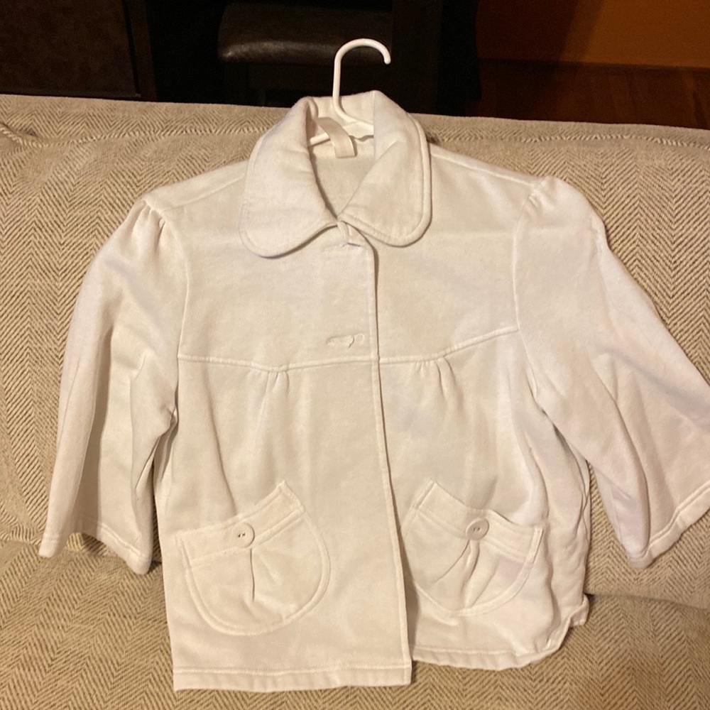 White dress coat